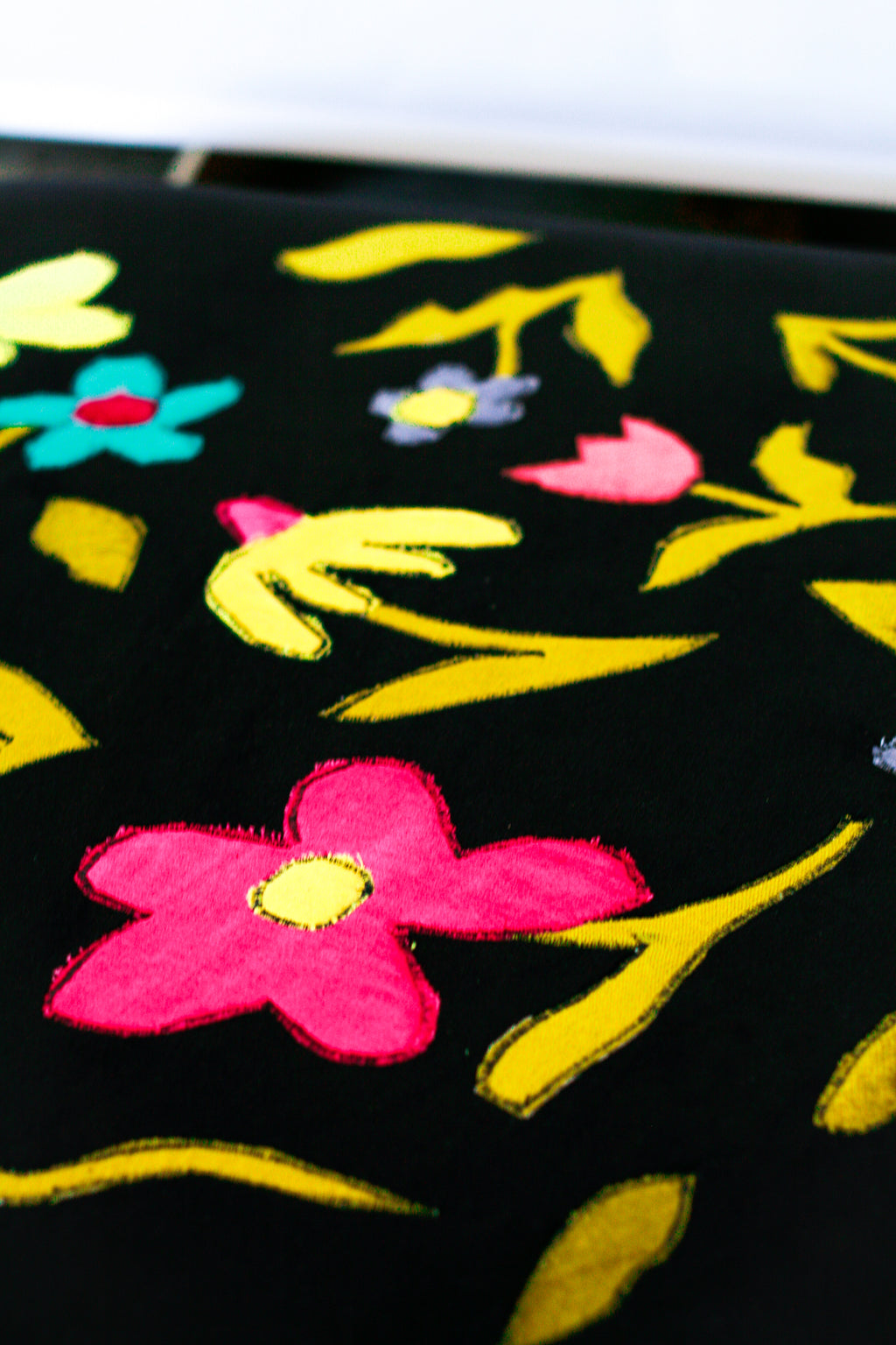 Wildflowers ottoman